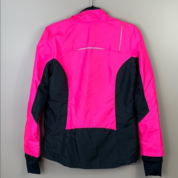 RoadRunner neon pink and black zip up jacket sm - Picture 6 of 9